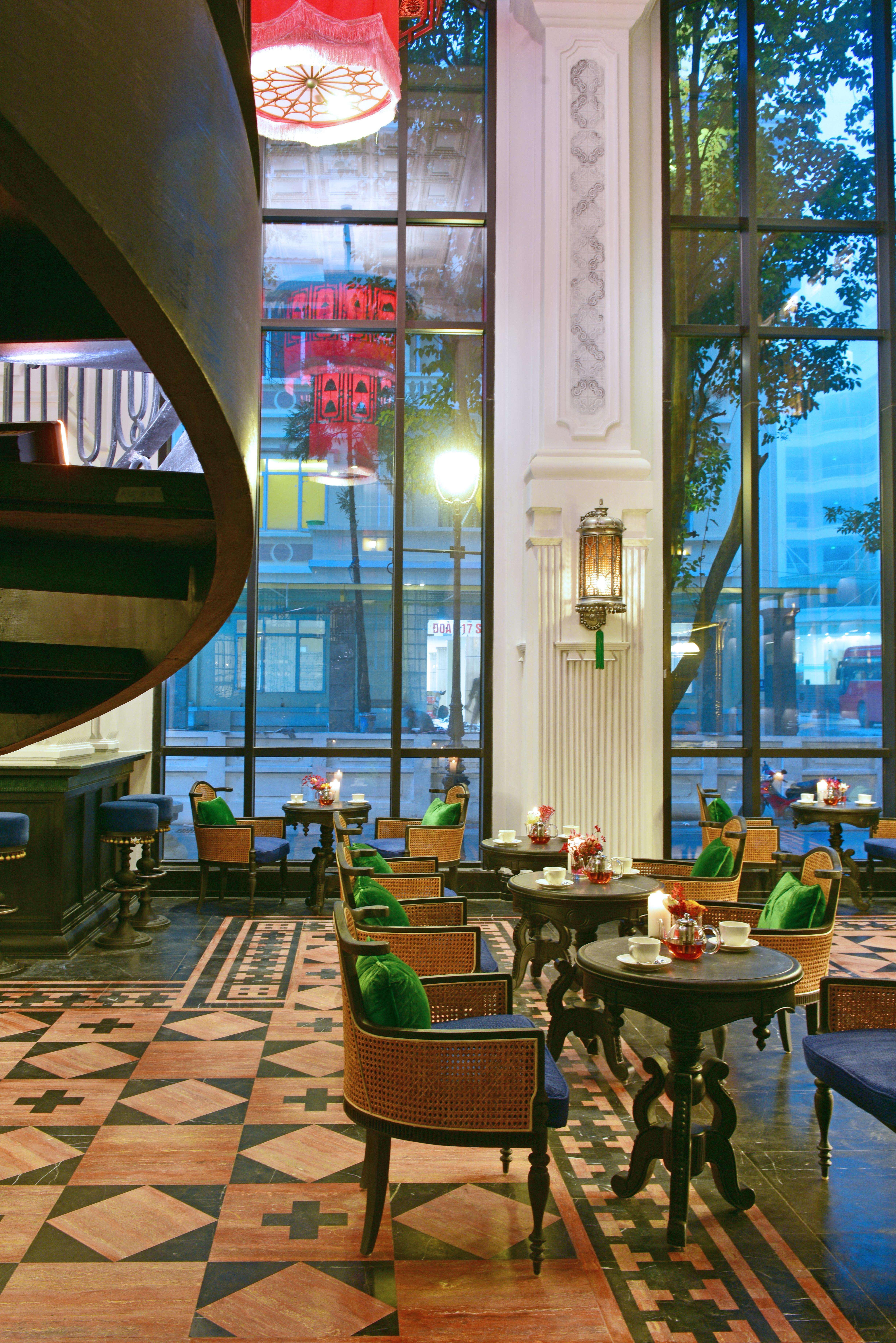 Hotel de la Coupole - MGallery Sapa Exterior foto The lobby